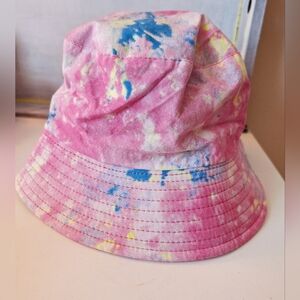 Boonie Bucket Hat Light Pink Tie Dye